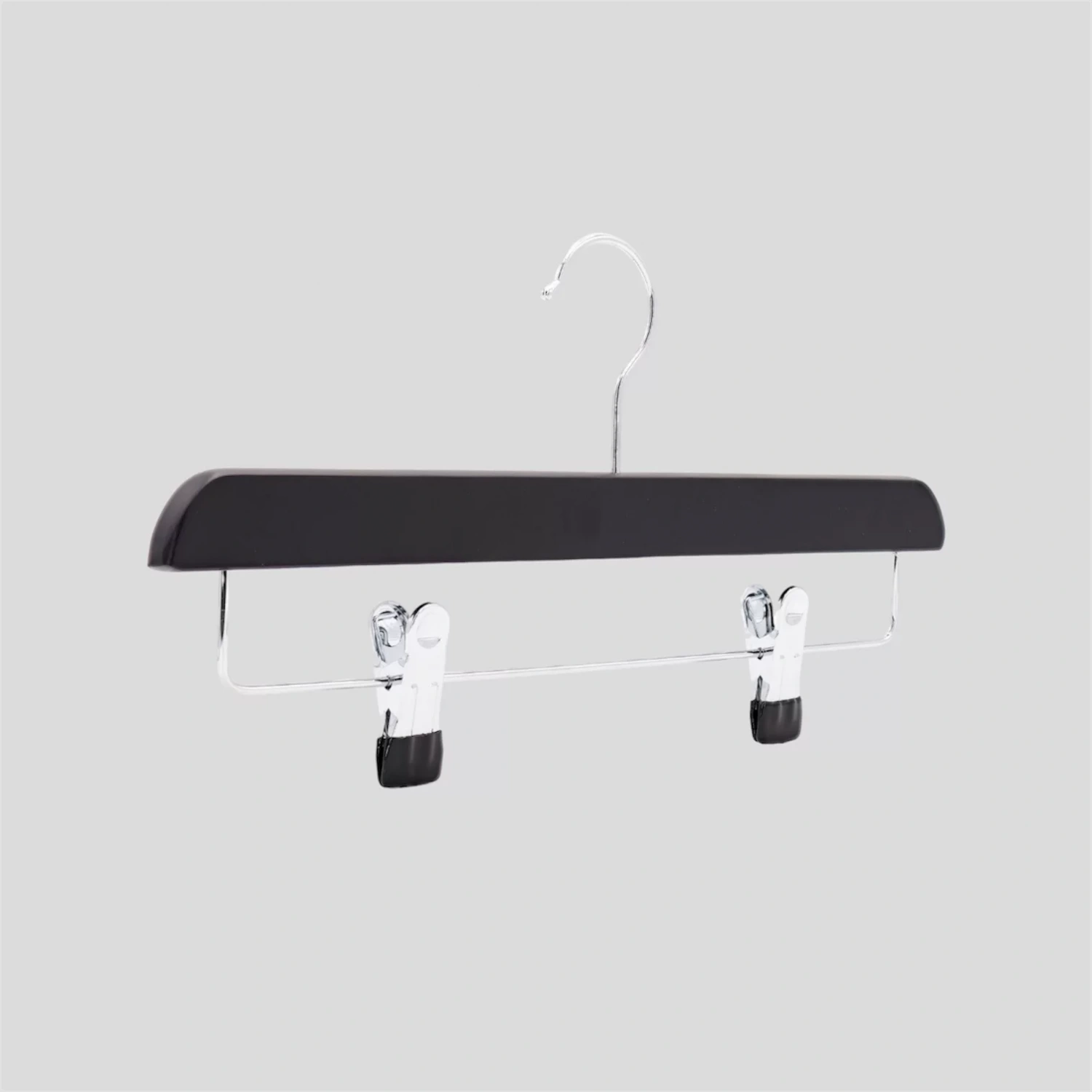 Siyah Ahşap Pantolon Etek Askısı 36 cm