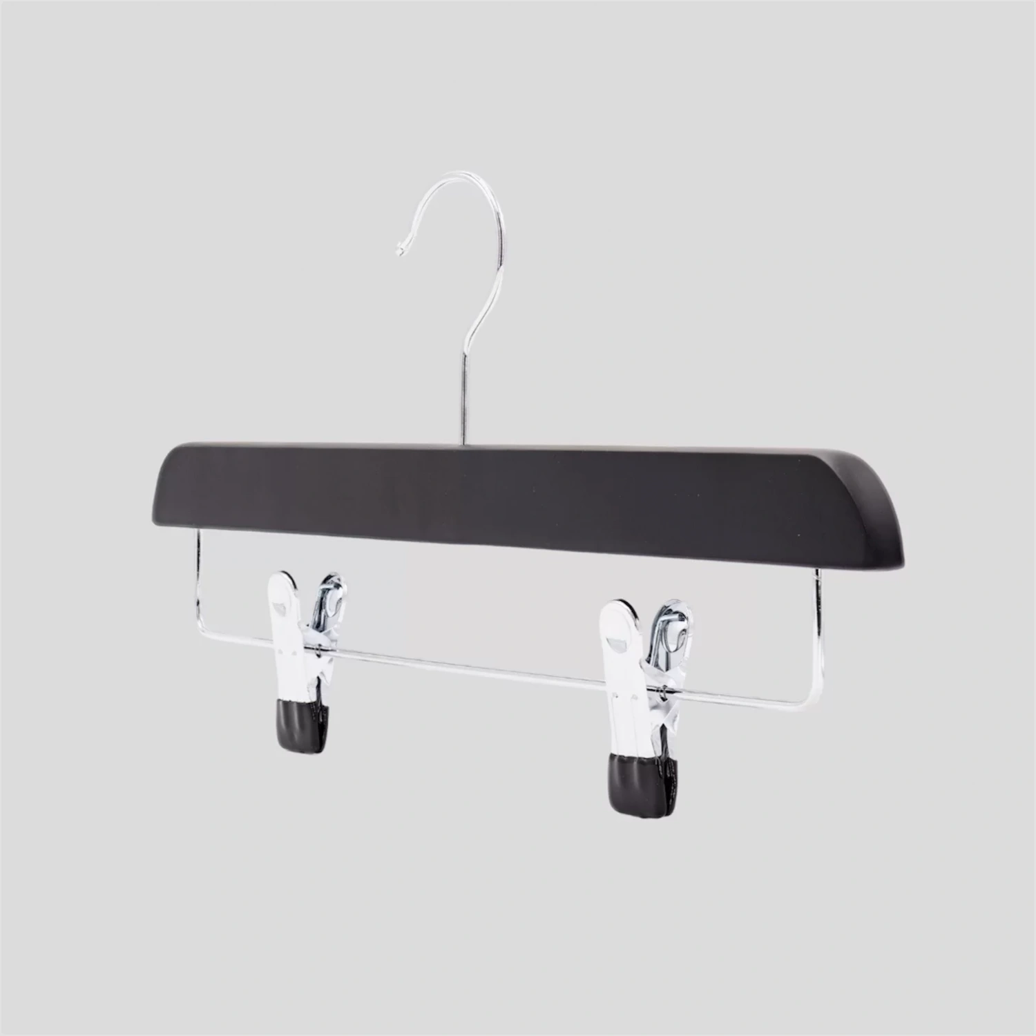 Siyah Ahşap Pantolon Etek Askısı 36 cm