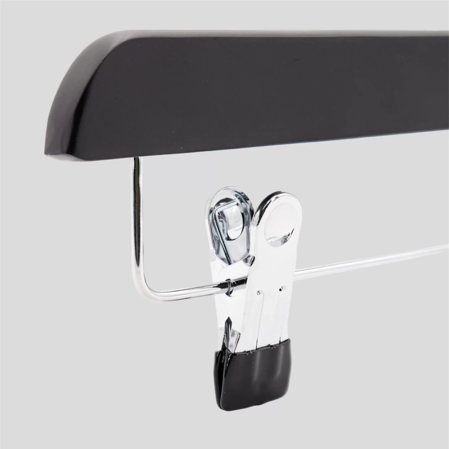 Siyah Ahşap Pantolon Etek Askısı 36 cm