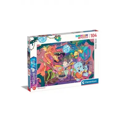 - 104 Parça Brilliant Puzzle - Magic Band 20177