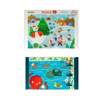 40 Parça Puzzle 2 Li Set