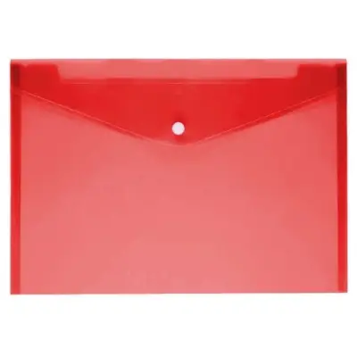 İnox Çıtçıtlı Dosya Kırmızı