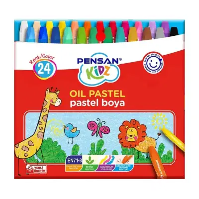 PENSAN KİDZ PASTEL BOYA 24 RENK