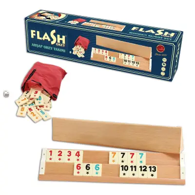 Flash Ağaç Okey Takımı