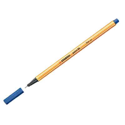 Stabilo Keçe Uçlu İnce Kalem Point 88 0.4 MM Mavi