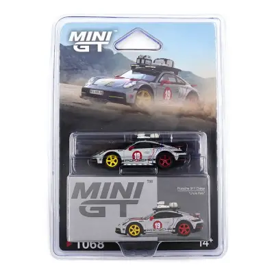 Mini GT 1/64 Porsche 911 Dakar Uncle Rally Blister Paket