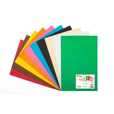 LİNO EVA 50X70 CM.10 RENK 2MM. 10LU PAKET