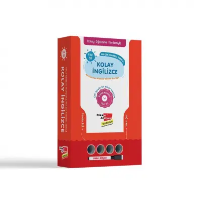 Kolay İngilizce Konuşturan Resimli Kelime Kartları