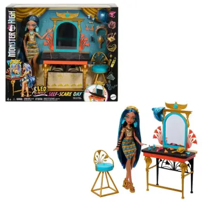 Monster High Cleo’nun Havalı Bakım Günü Oyun Seti