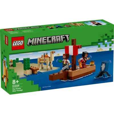 LEGO Minecraft Korsan Gemisi Yolculuğu