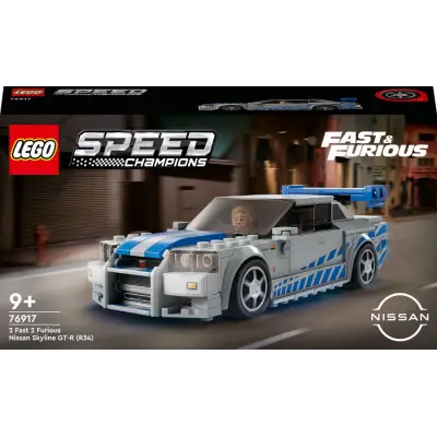 LEGO Speed Champions Daha Hızlı Daha Öfkeli Nissan Skyline GT-R (R34)