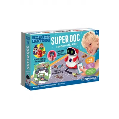 CLEMENTONI SuperDoc Eğitici Konuşan Robot (TK)