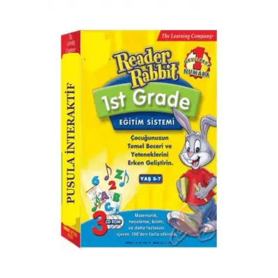 Çocuklar İçin İngilizce Reader Rabbit 1st GRADE