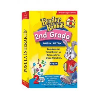 Çocuklar İçin İngilizce Reader Rabbit 2nd GRADE