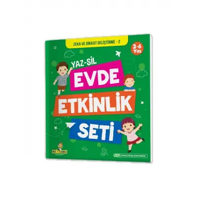 Evde Etkinlik Seti 3-6 Yaş