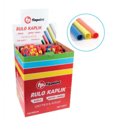 Fixpoint Rulo Kapak Renkli 40X150Cm