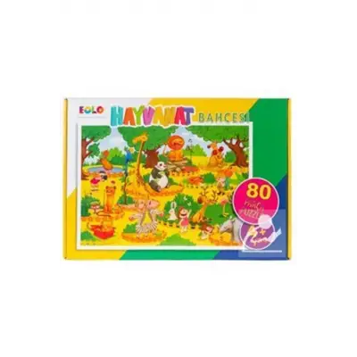 Hayvanat Bahçesi 80 Parça Puzzle