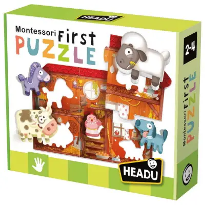 HEADU MONTESSORI FIRST PUZZLE THE FARM