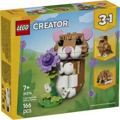 LEGO Creator Sevimli Hamster ile Çiçek