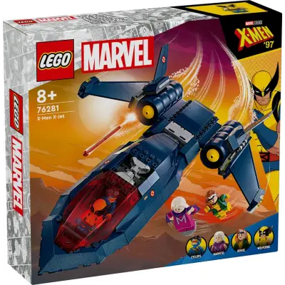 Lego marvel x-men x-jet