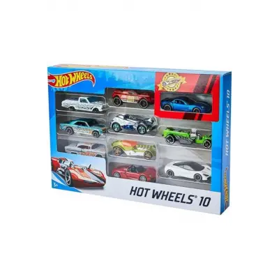 Mattel Araba 54886 10 Lu Set