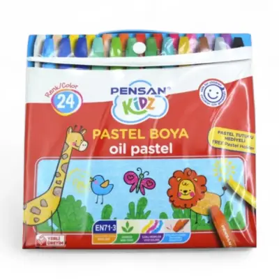 Pastel Boya Çantalı 24 Renk