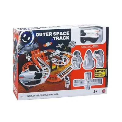 PİLLİ ASTRONOTLU RAYDA GİDEN ARABA