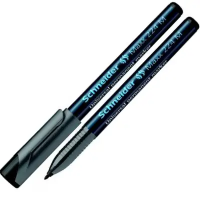 Schnider Siyah Permanent Marker Kalem