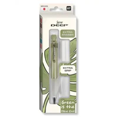 Serve Deep Versatil Uç Silgi Yedekli Set Bambu