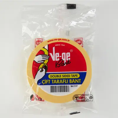 Vege Çift Taraflı Bant 24X25 Mt