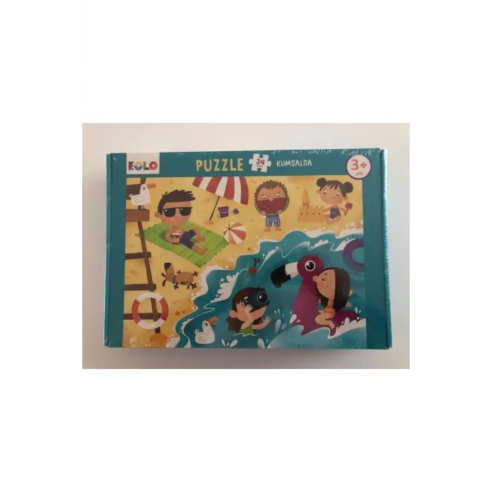 24 Parça Puzzle - Kumsalda