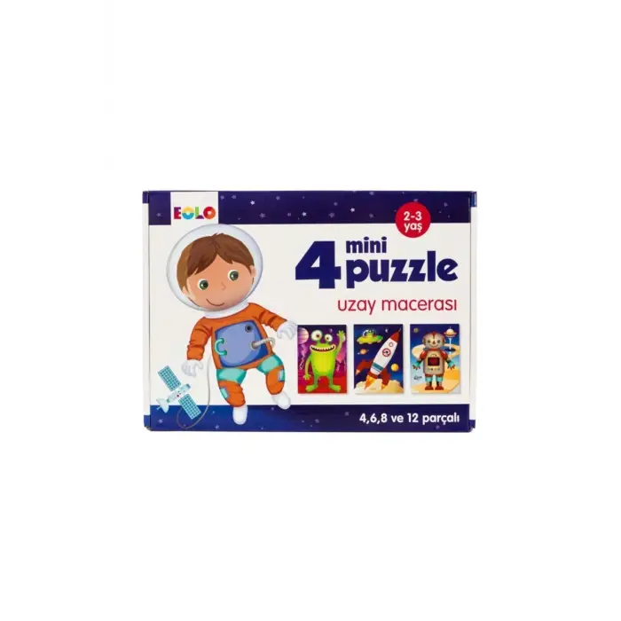 4 Mini Uzay Macerası 2+ Yaş