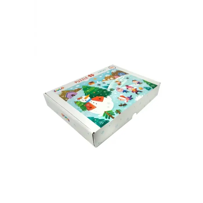 40 Parça Yer Puzzle – Kartopu Temalı