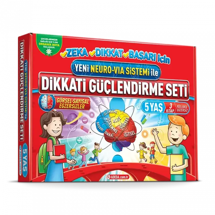 Dikkati Güçlendirme Seti 5 Yaş adeda yayınları