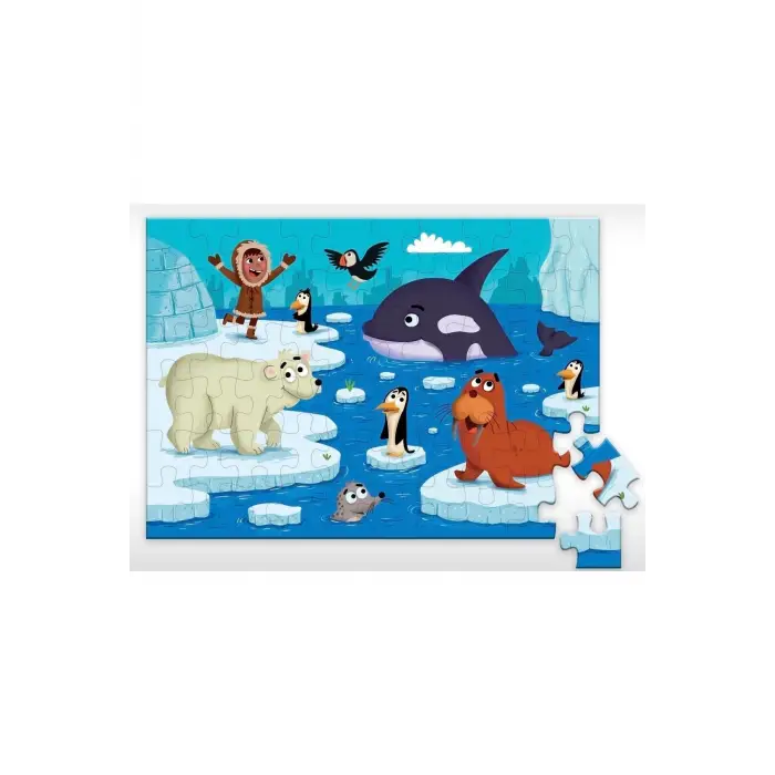 60 Parça Puzzle - Kutuplar