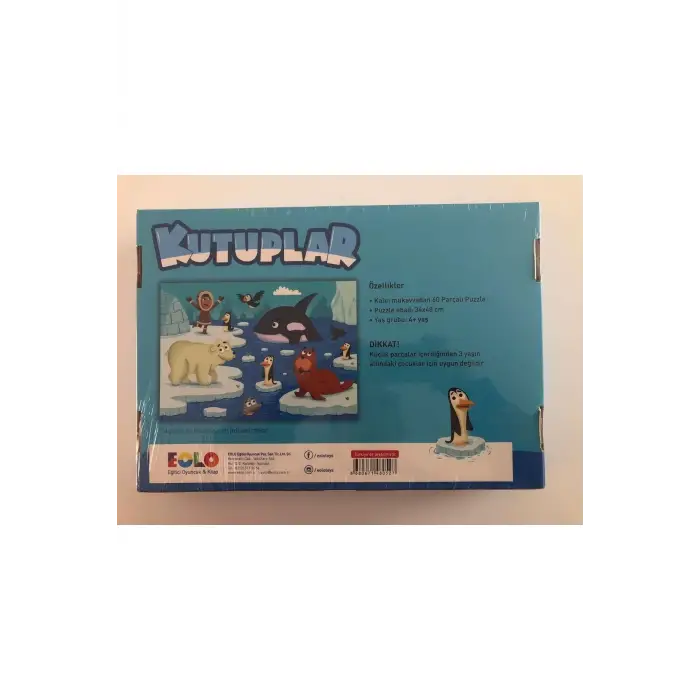 60 Parça Puzzle - Kutuplar
