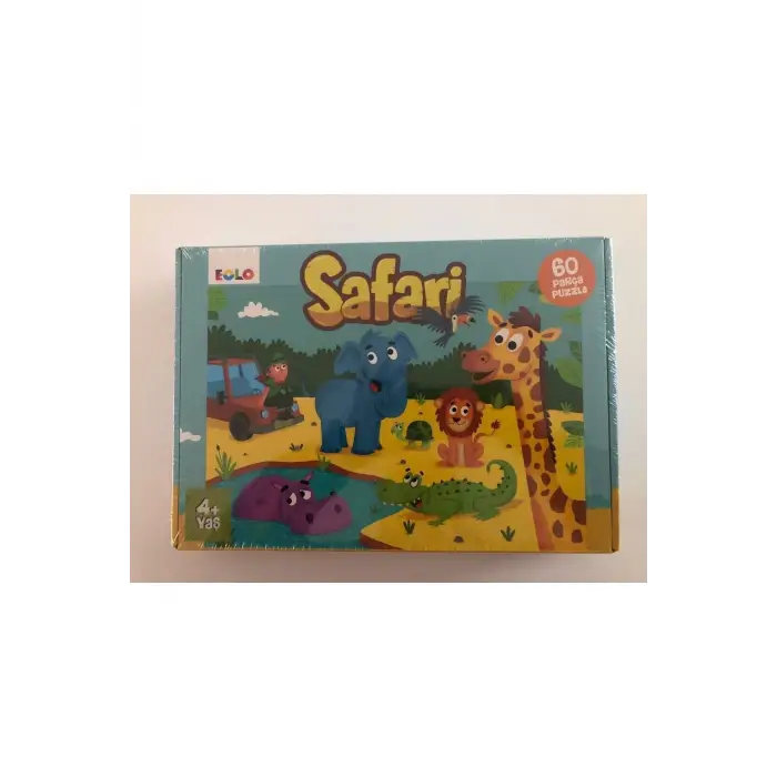60 Parça Puzzle - Safari