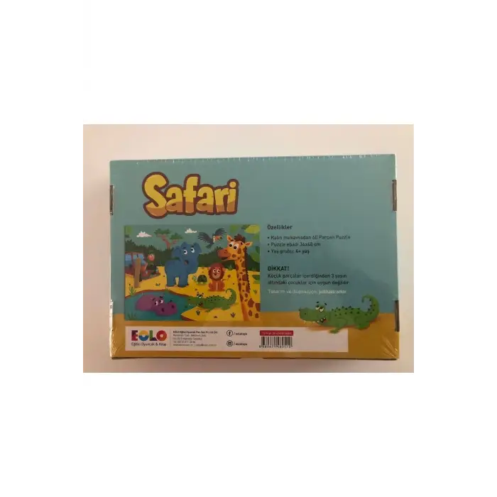 60 Parça Puzzle - Safari
