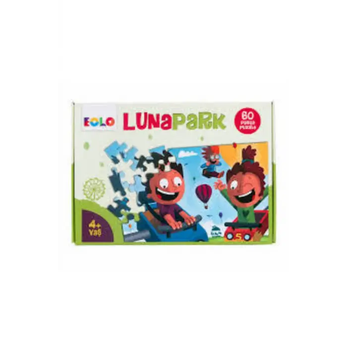 60 Parça Yer Puzzle Lunapark