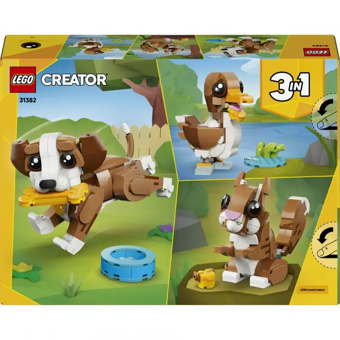 LEGO Creator 3’ü 1 Arada Sevimli Hayvanlar: Yavru Köpek