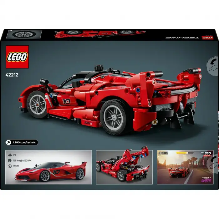 LEGO Technic Ferrari FXX K Model Araba Seti STEM Yapım Oyuncağı