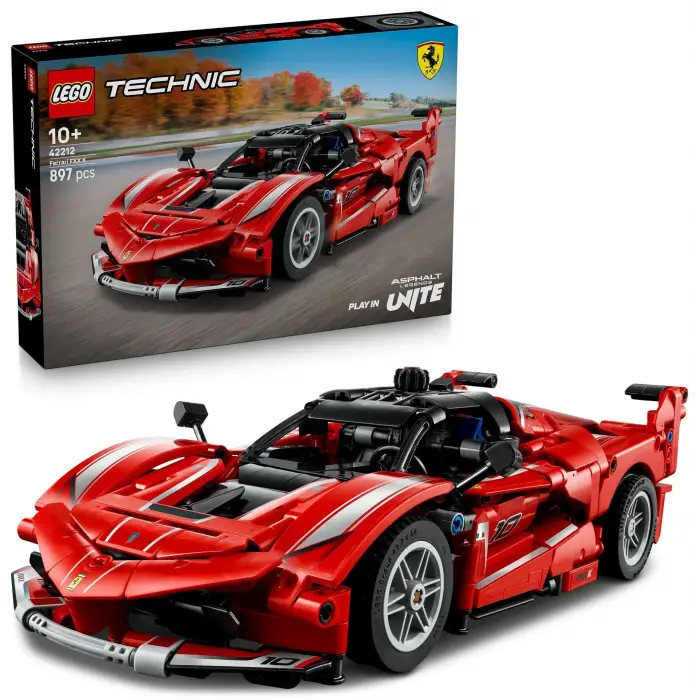 LEGO Technic Ferrari FXX K Model Araba Seti STEM Yapım Oyuncağı