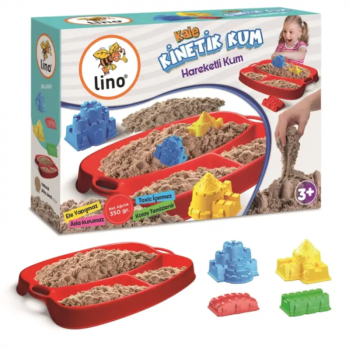 LİNO KİNETİK KUM SETİ KALE TEMALI