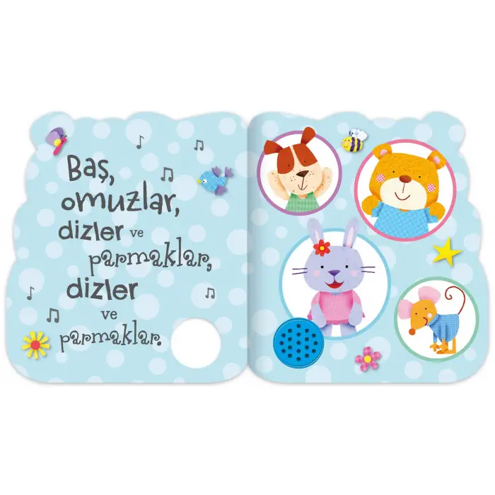 Sesli Kitaplar Baş, Omuzlar, Dizler ve Parmaklar