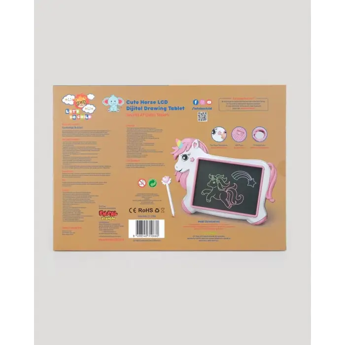 Unicorn Dijital Çizim Tableti 10 inç