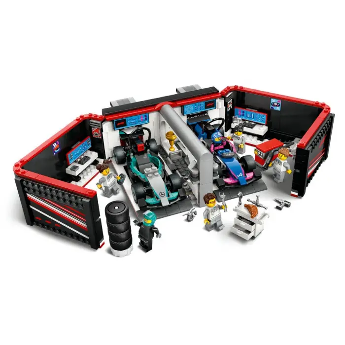 LEGO® City F1® Garajı ve Mercedes-AMG ve Alpine Arabaları
