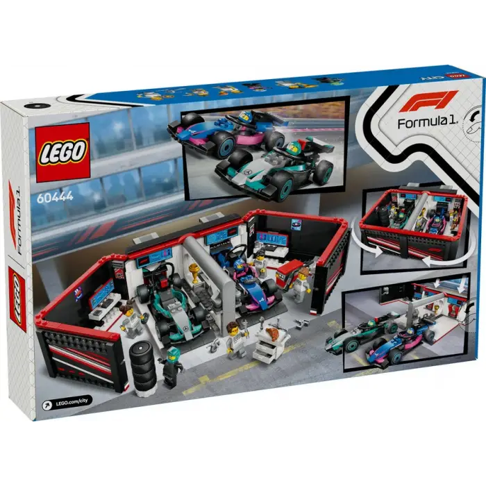 LEGO® City F1® Garajı ve Mercedes-AMG ve Alpine Arabaları