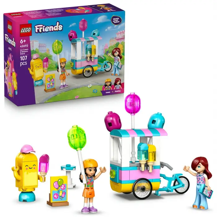 LEGO Friends Dondurma ve Balon Standı