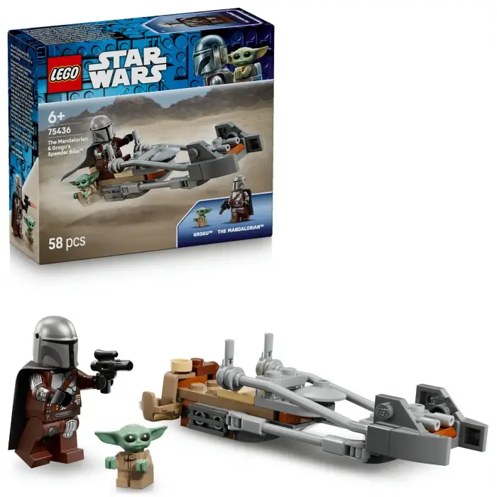 LEGO Star Wars Mandalorian ve Grogu’nun Hız Motoru