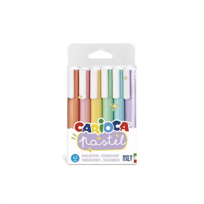 CARİOCA PASTEL İŞARETLEME KALEMİ 6LI